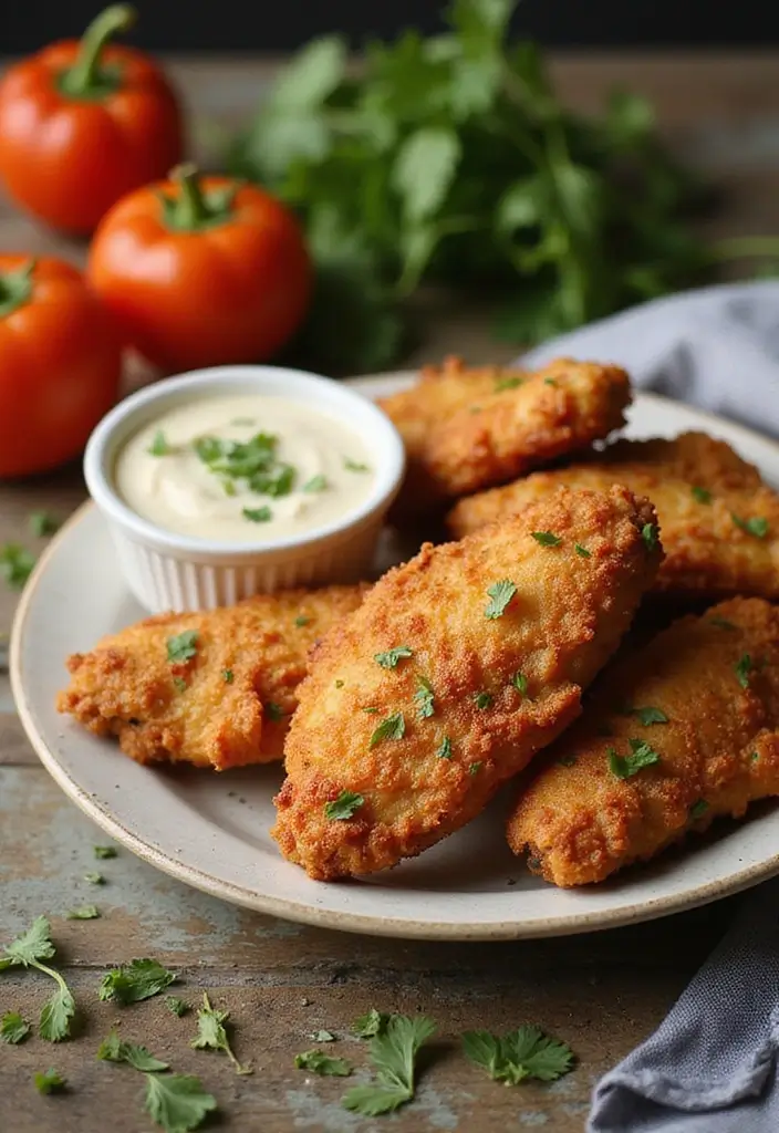 28 Healthy Meal Prep Recipes for Picky Eaters Made Easy - 7. Crispy Chicken Tenders