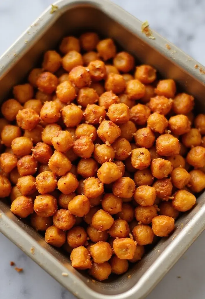 28 Low-Calorie Meal Prep Lunch Recipes That Keep You Full 128 28 Low-Calorie Meal Prep Lunch Recipes That Keep You Full - 22. Spicy Roasted Chickpeas