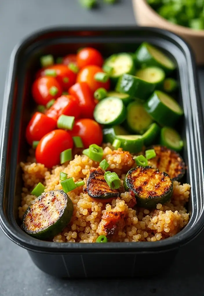 28 Low-Calorie Meal Prep Lunch Recipes That Keep You Full 145 28 Low-Calorie Meal Prep Lunch Recipes That Keep You Full - 25. Korean BBQ Quinoa Bowls