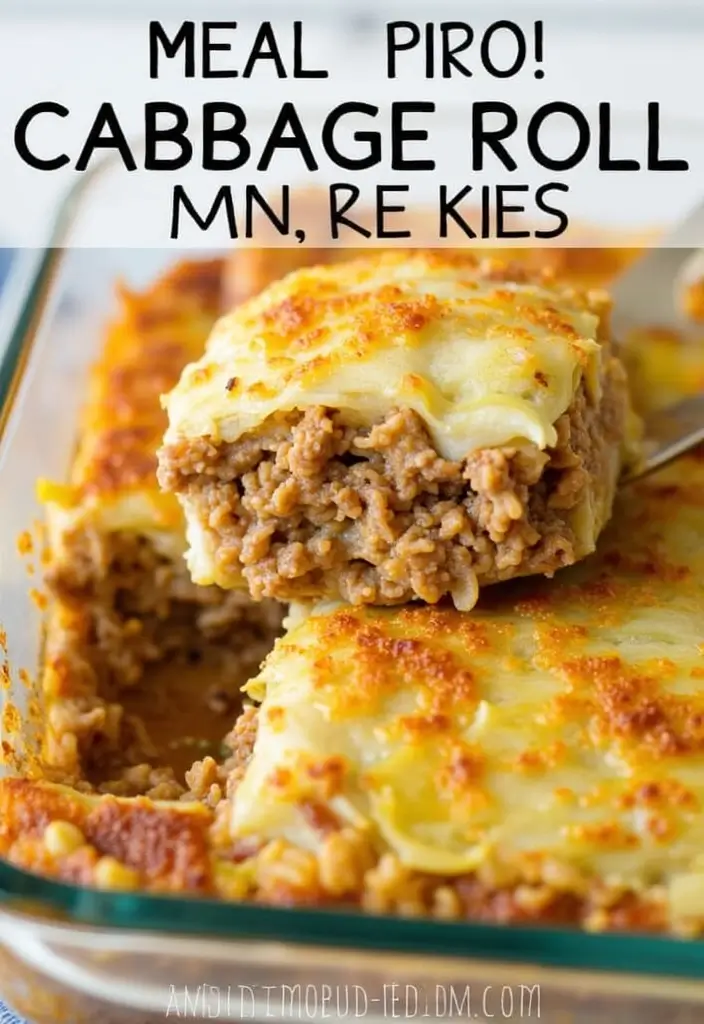 28 Low-Calorie Meal Prep Lunch Recipes That Keep You Full 37 28 Low-Calorie Meal Prep Lunch Recipes That Keep You Full - 7. Cabbage Roll Casserole