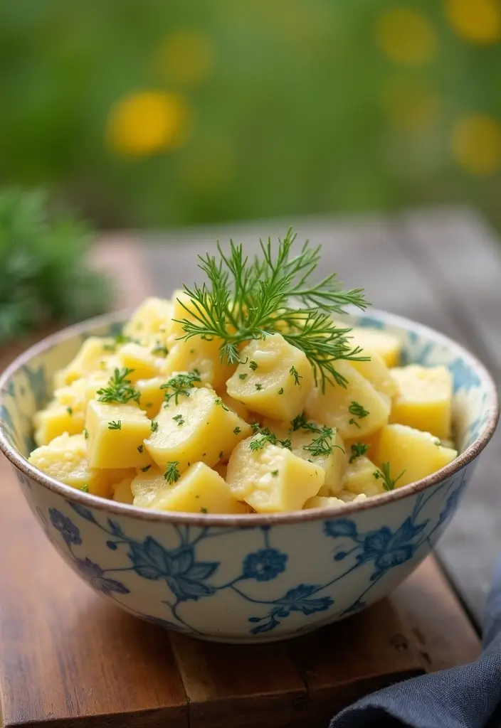 28 Low-Cholesterol Meal Prep Recipes for a Healthy Heart - 20. Creamy Vegan Potato Salad