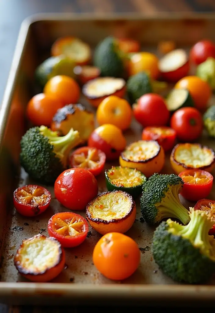 29 Clean Eating Meal Prep Recipes That Taste Amazing - 12. Roasted Vegetable Medley