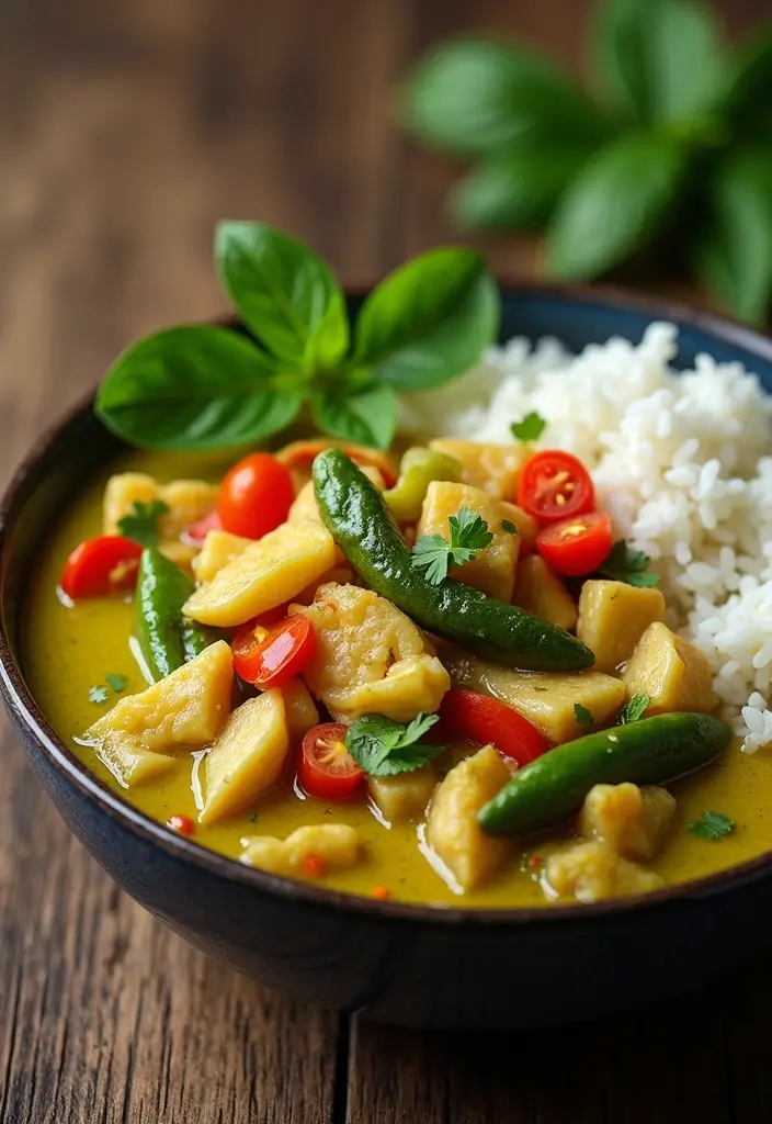 29 Clean Eating Meal Prep Recipes That Taste Amazing - 25. Thai Green Curry with Vegetables