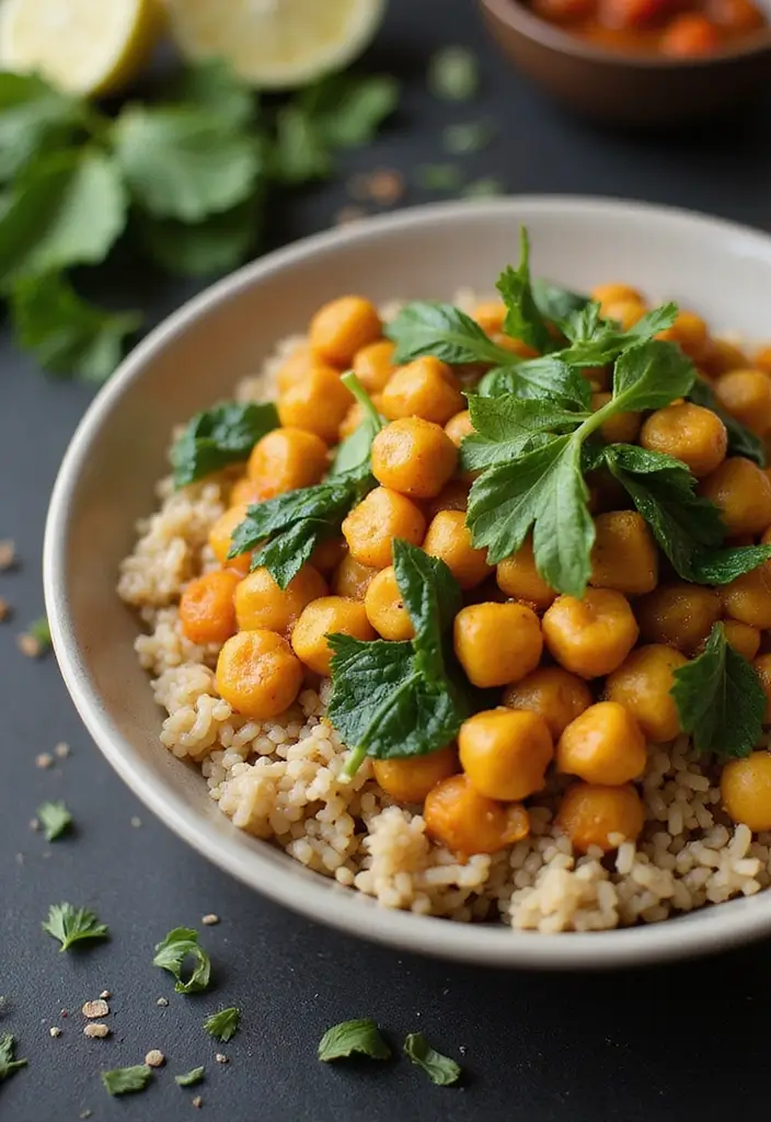 29 Clean Eating Meal Prep Recipes That Taste Amazing - 4. Chickpea Curry