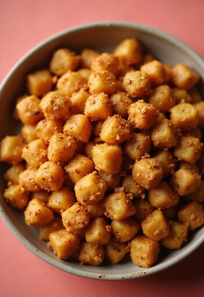 29 High-Protein Low-Calorie Meal Prep Recipes to Support Weight Loss - 13. Roasted Chickpeas Snack