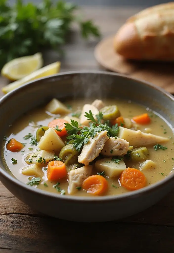29 High-Protein Low-Calorie Meal Prep Recipes to Support Weight Loss - 15. Chicken and Vegetable Soup