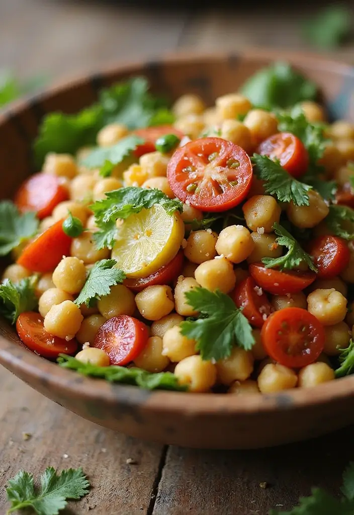 29 High-Protein Low-Calorie Meal Prep Recipes to Support Weight Loss - 23. Mediterranean Chickpea Salad