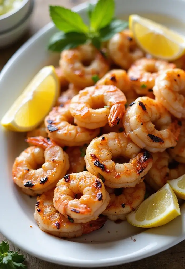 29 High-Protein Low-Calorie Meal Prep Recipes to Support Weight Loss - 25. Grilled Shrimp Skewers