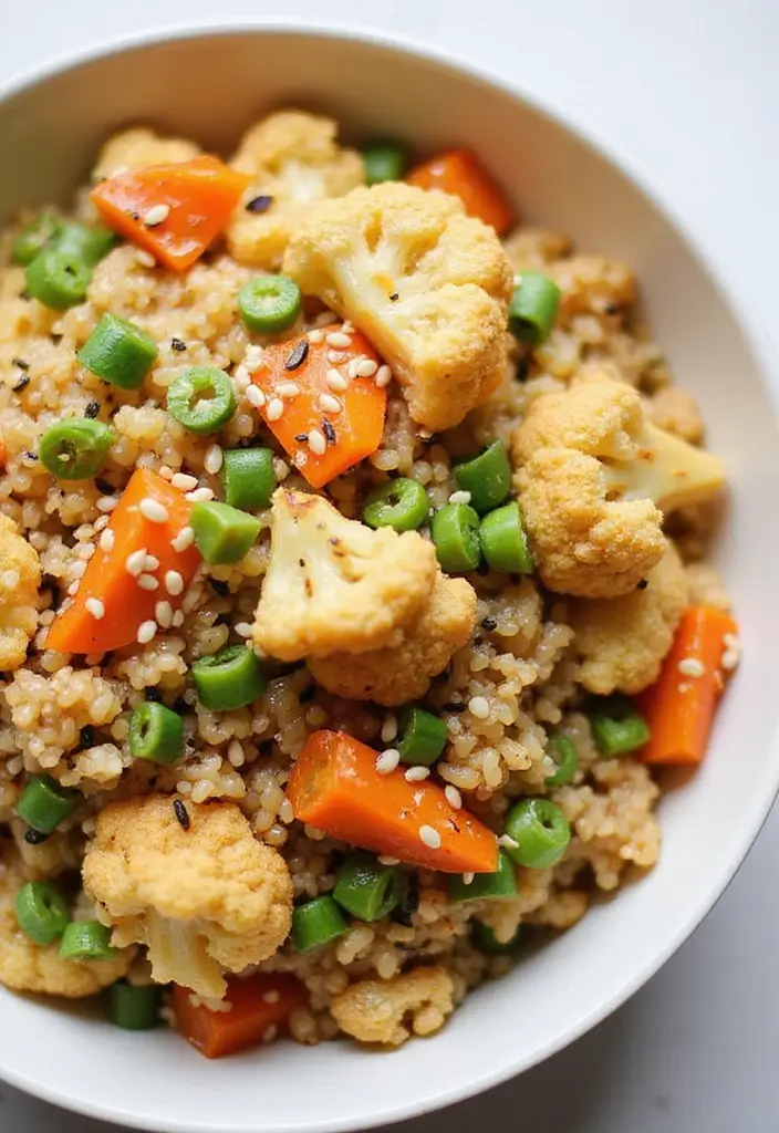 29 High-Protein Low-Calorie Meal Prep Recipes to Support Weight Loss - 7. Cauliflower Fried Rice