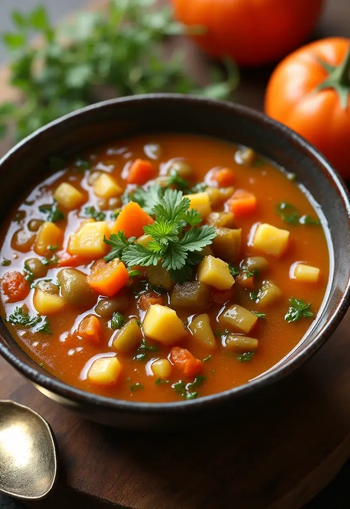 29 High-Protein Vegetarian Meal Prep Recipes for Busy Weeks 56 29 High-Protein Vegetarian Meal Prep Recipes for Busy Weeks - 10. Protein-Packed Vegetable Soup