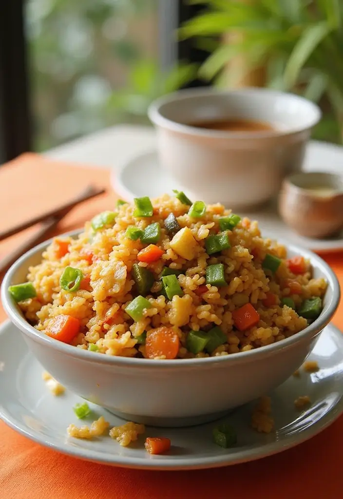 29 High-Protein Vegetarian Meal Prep Recipes for Busy Weeks 131 29 High-Protein Vegetarian Meal Prep Recipes for Busy Weeks - 23. Vegetable Fried Rice