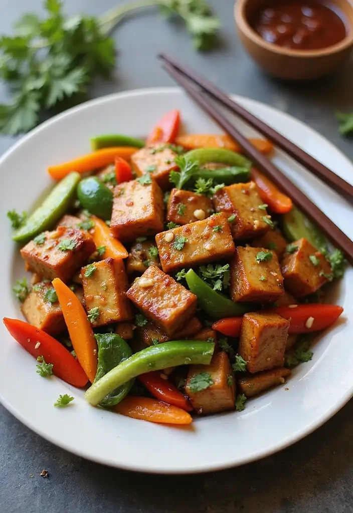 29 High-Protein Vegetarian Meal Prep Recipes for Busy Weeks 20 29 High-Protein Vegetarian Meal Prep Recipes for Busy Weeks - 4. Tempeh Stir-Fry