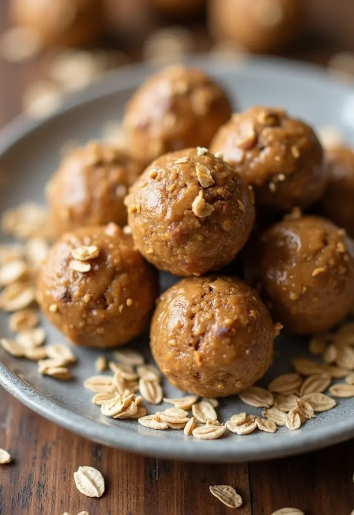 29 High-Protein Vegetarian Meal Prep Recipes for Busy Weeks 37 29 High-Protein Vegetarian Meal Prep Recipes for Busy Weeks - 7. Peanut Butter Protein Balls