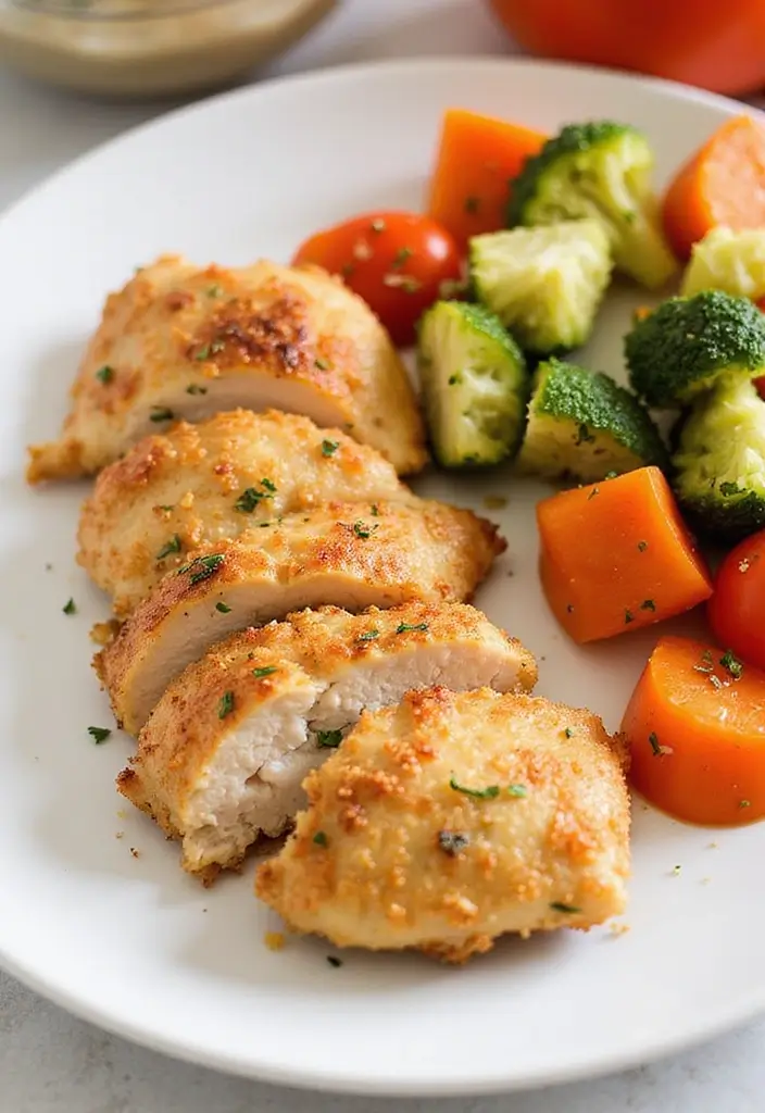 30 Air Fryer Meal Prep Recipes That Are Crispy and Clean 1 30 Air Fryer Meal Prep Recipes That Are Crispy and Clean - 1. Crispy Air Fryer Chicken Breast