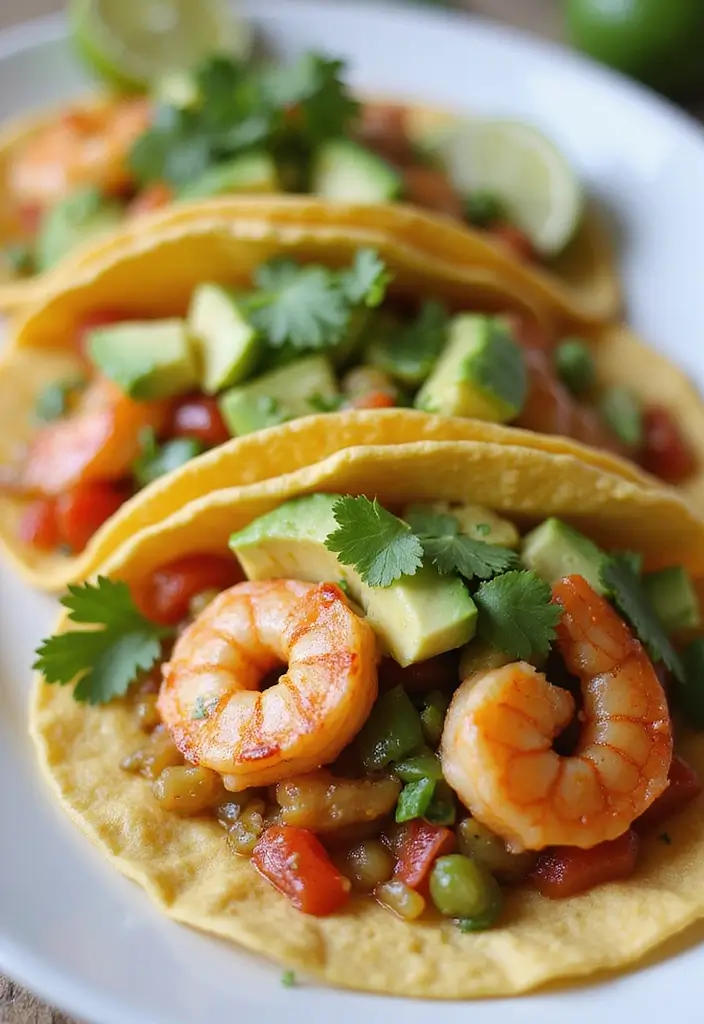 30 Air Fryer Meal Prep Recipes That Are Crispy and Clean 69 30 Air Fryer Meal Prep Recipes That Are Crispy and Clean - 13. Air Fryer Shrimp Tacos