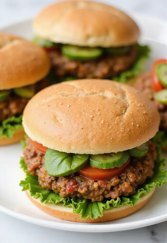 30 Air Fryer Meal Prep Recipes That Are Crispy and Clean 76 30 Air Fryer Meal Prep Recipes That Are Crispy and Clean - 14. Air Fryer Lentil Burgers