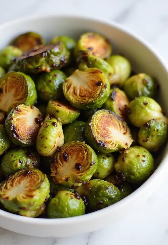 30 Air Fryer Meal Prep Recipes That Are Crispy and Clean 90 30 Air Fryer Meal Prep Recipes That Are Crispy and Clean - 16. Air Fryer Brussels Sprouts