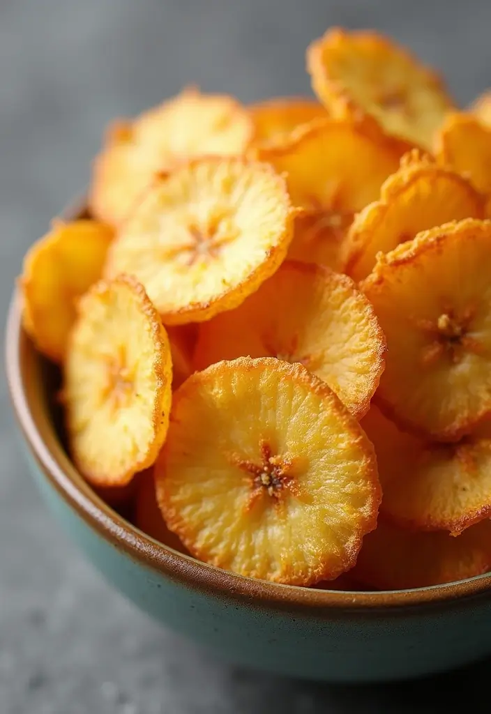 30 Air Fryer Meal Prep Recipes That Are Crispy and Clean 104 30 Air Fryer Meal Prep Recipes That Are Crispy and Clean - 18. Air Fryer Banana Chips