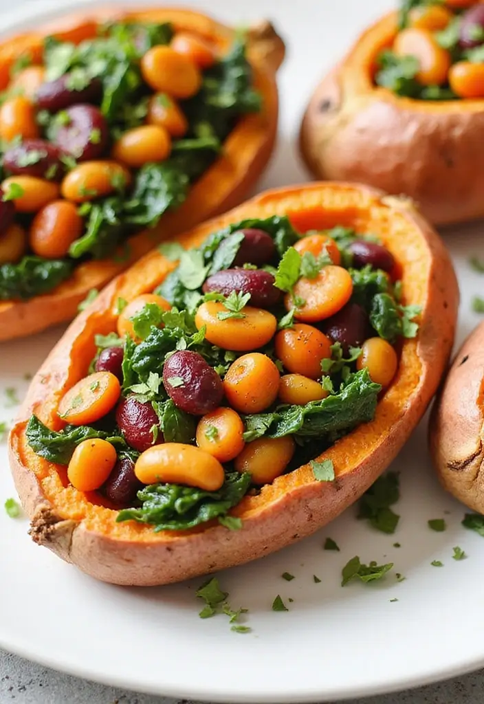 30 Air Fryer Meal Prep Recipes That Are Crispy and Clean 109 30 Air Fryer Meal Prep Recipes That Are Crispy and Clean - 19. Air Fryer Stuffed Sweet Potatoes