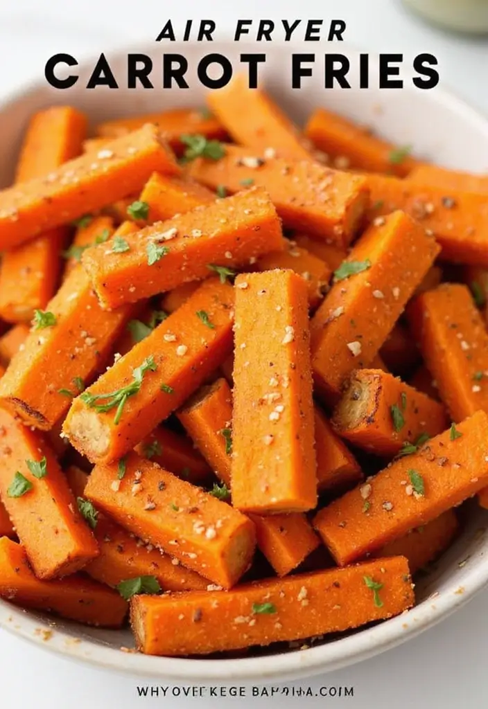 30 Air Fryer Meal Prep Recipes That Are Crispy and Clean 150 30 Air Fryer Meal Prep Recipes That Are Crispy and Clean - 26. Air Fryer Carrot Fries