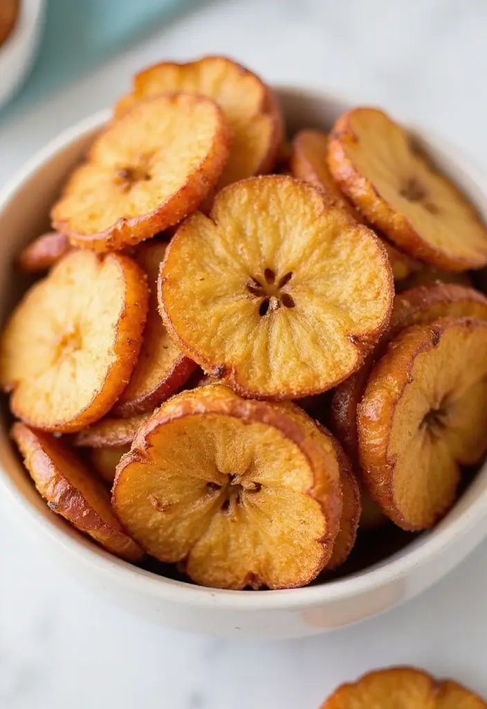 30 Air Fryer Meal Prep Recipes That Are Crispy and Clean 170 30 Air Fryer Meal Prep Recipes That Are Crispy and Clean - 30. Air Fryer Apple Chips