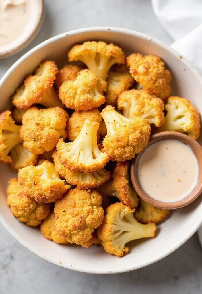 30 Air Fryer Meal Prep Recipes That Are Crispy and Clean 20 30 Air Fryer Meal Prep Recipes That Are Crispy and Clean - 4. Air Fryer Cauliflower Bites