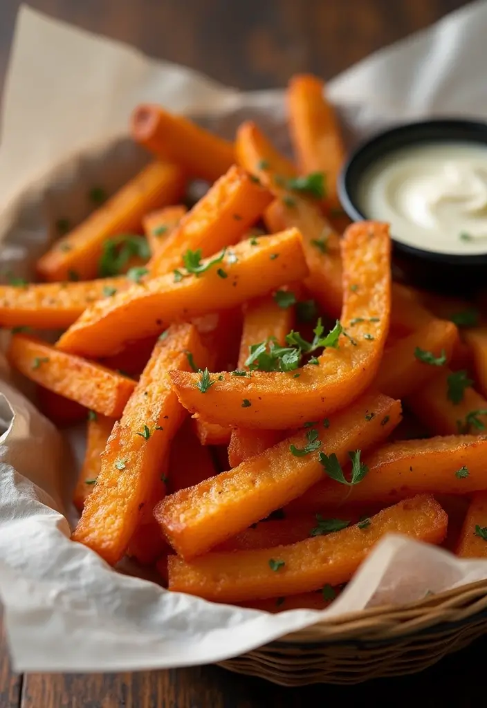 30 Air Fryer Meal Prep Recipes That Are Crispy and Clean 32 30 Air Fryer Meal Prep Recipes That Are Crispy and Clean - 6. Sweet Potato Fries