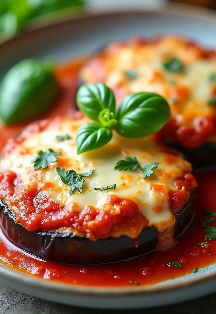 30 Air Fryer Meal Prep Recipes That Are Crispy and Clean 46 30 Air Fryer Meal Prep Recipes That Are Crispy and Clean - 8. Air Fryer Eggplant Parmesan