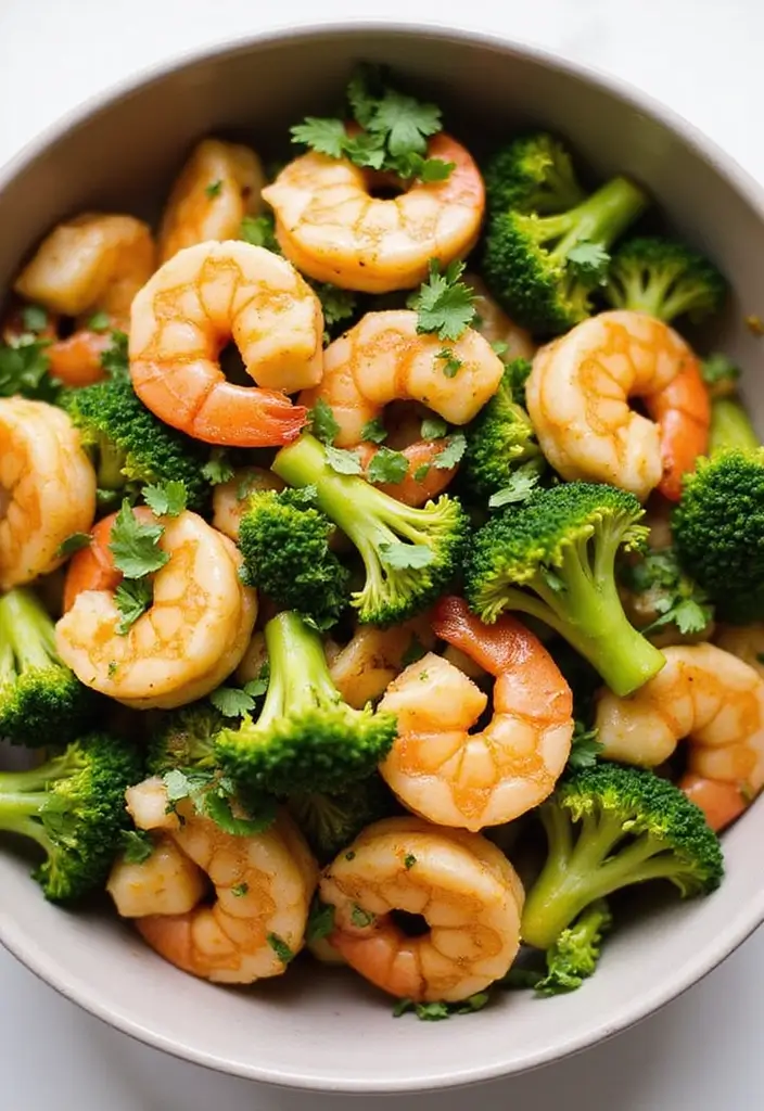 30 Calorie Deficit Meal Prep Recipes That Support Fat Loss - 12. Shrimp & Broccoli Stir-Fry