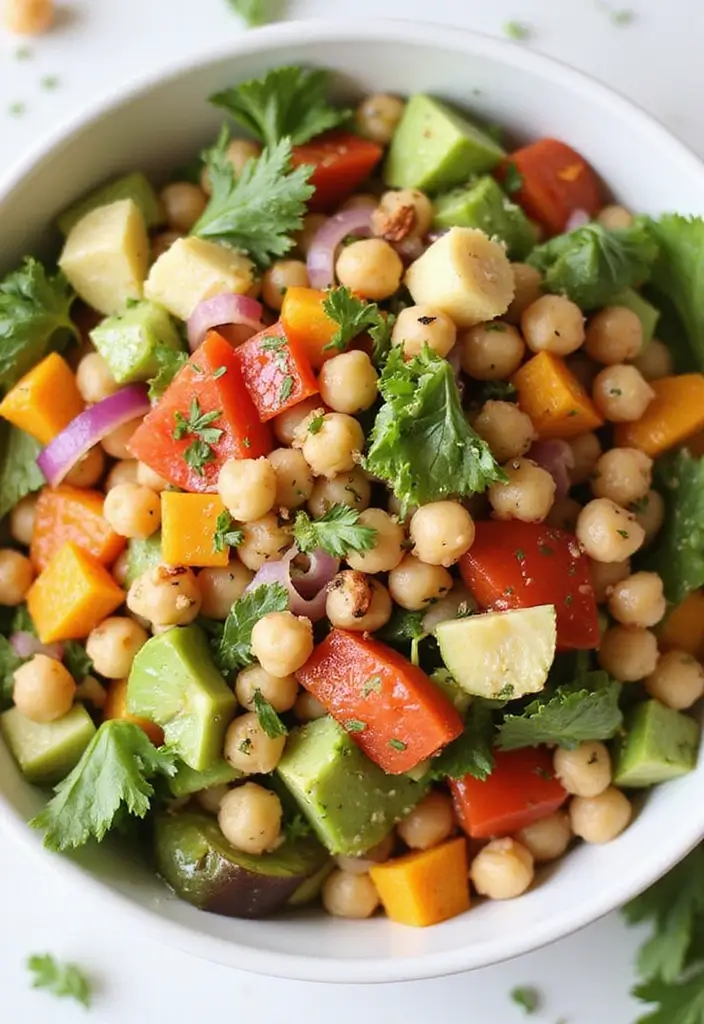 30 Calorie Deficit Meal Prep Recipes That Support Fat Loss - 20. Mediterranean Chickpea Salad