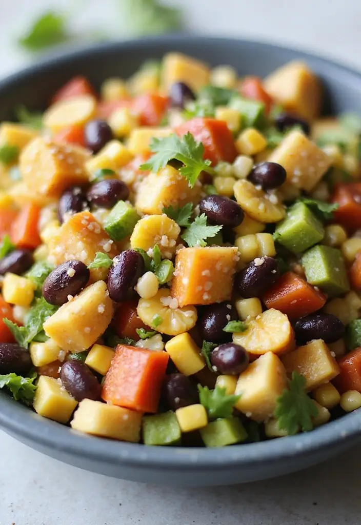 30 Calorie Deficit Meal Prep Recipes That Support Fat Loss - 28. Black Bean & Corn Salad