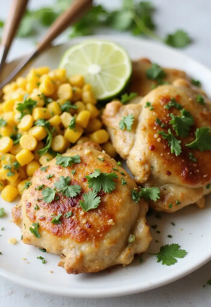 30 Chicken Thigh Meal Prep Recipes That Are Juicy and Healthy 127 30 Chicken Thigh Meal Prep Recipes That Are Juicy and Healthy - 21. Cilantro Lime Chicken Thighs