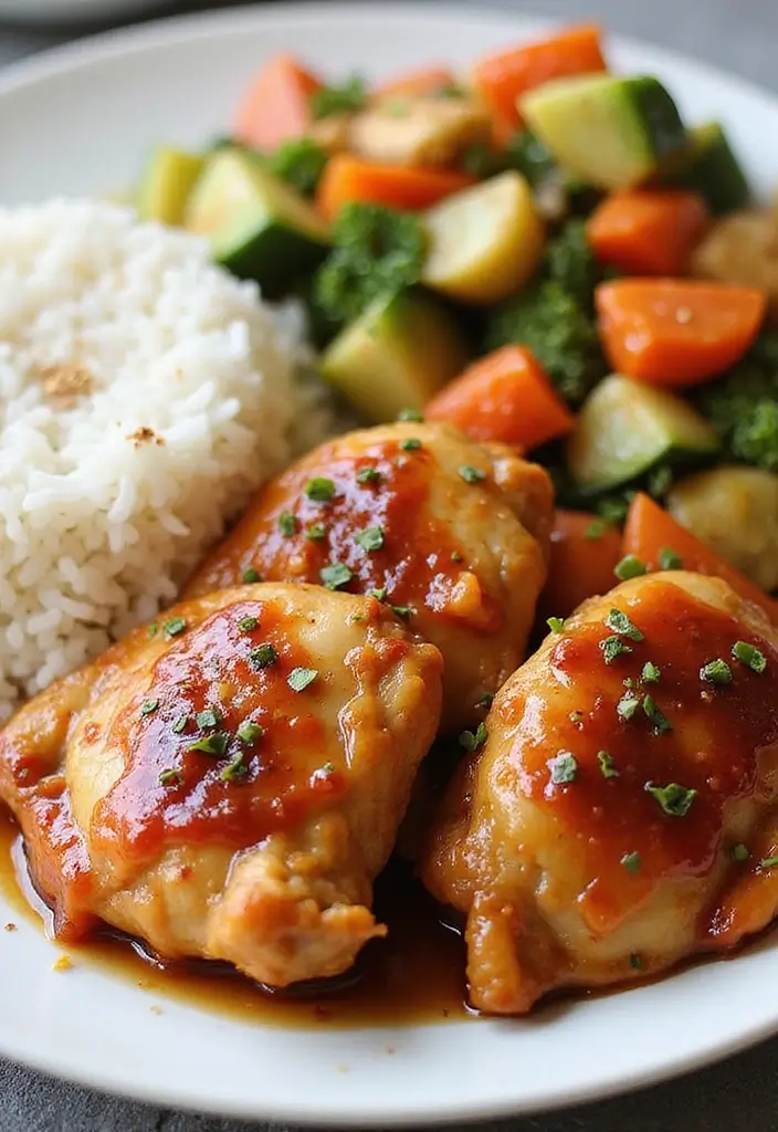 30 Chicken Thigh Meal Prep Recipes That Are Juicy and Healthy 137 30 Chicken Thigh Meal Prep Recipes That Are Juicy and Healthy - 23. Orange Teriyaki Chicken Thighs