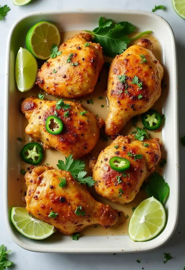 30 Chicken Thigh Meal Prep Recipes That Are Juicy and Healthy 145 30 Chicken Thigh Meal Prep Recipes That Are Juicy and Healthy - 25. Jalapeño Lime Chicken Thighs