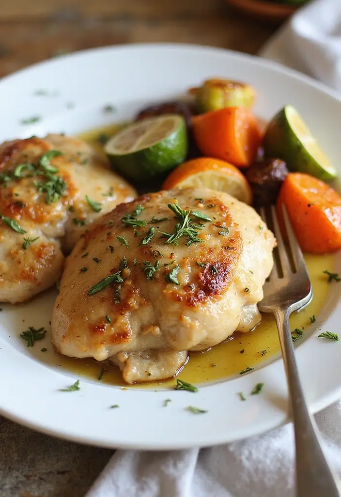30 Chicken Thigh Meal Prep Recipes That Are Juicy and Healthy 174 30 Chicken Thigh Meal Prep Recipes That Are Juicy and Healthy - 30. Garlic and Rosemary Chicken Thighs