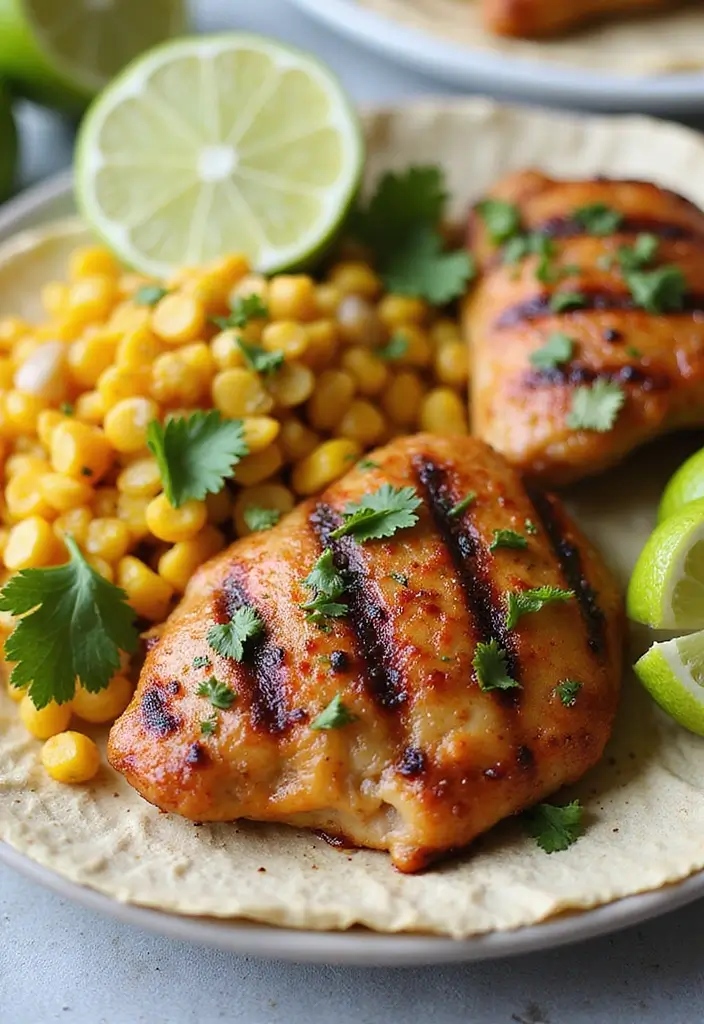 30 Chicken Thigh Meal Prep Recipes That Are Juicy and Healthy 22 30 Chicken Thigh Meal Prep Recipes That Are Juicy and Healthy - 4. Chipotle Lime Chicken Thighs
