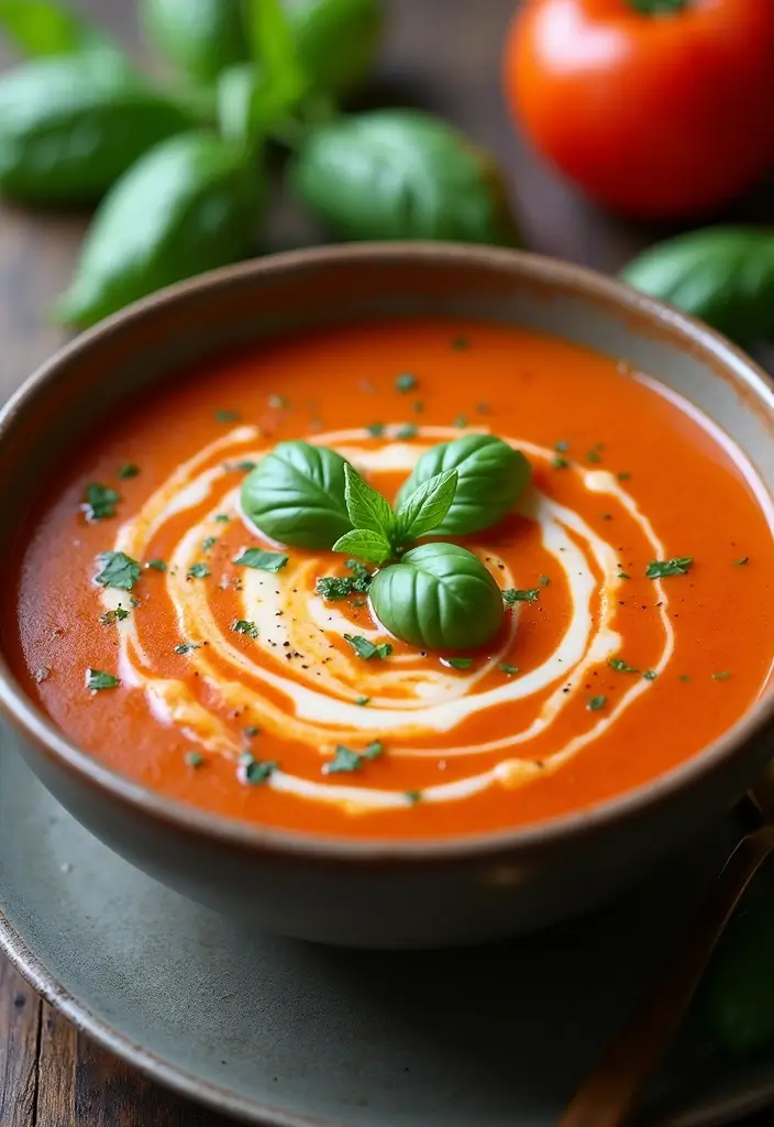 30 Easy Meal Prep Recipes with Few Ingredients for Busy People 104 30 Easy Meal Prep Recipes with Few Ingredients for Busy People - 18. Tomato Basil Soup