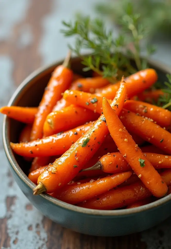 30 Easy Meal Prep Recipes with Few Ingredients for Busy People 163 30 Easy Meal Prep Recipes with Few Ingredients for Busy People - 29. Honey Mustard Glazed Carrots