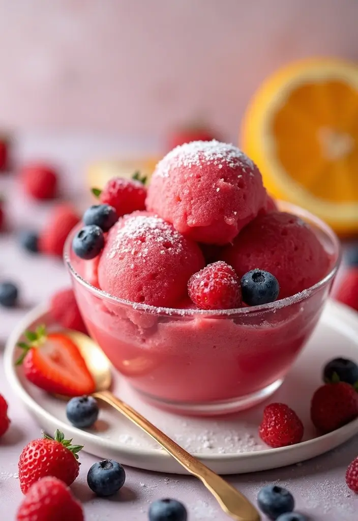 30 Easy Meal Prep Recipes with Few Ingredients for Busy People 170 30 Easy Meal Prep Recipes with Few Ingredients for Busy People - 30. Simple Fruit Sorbet