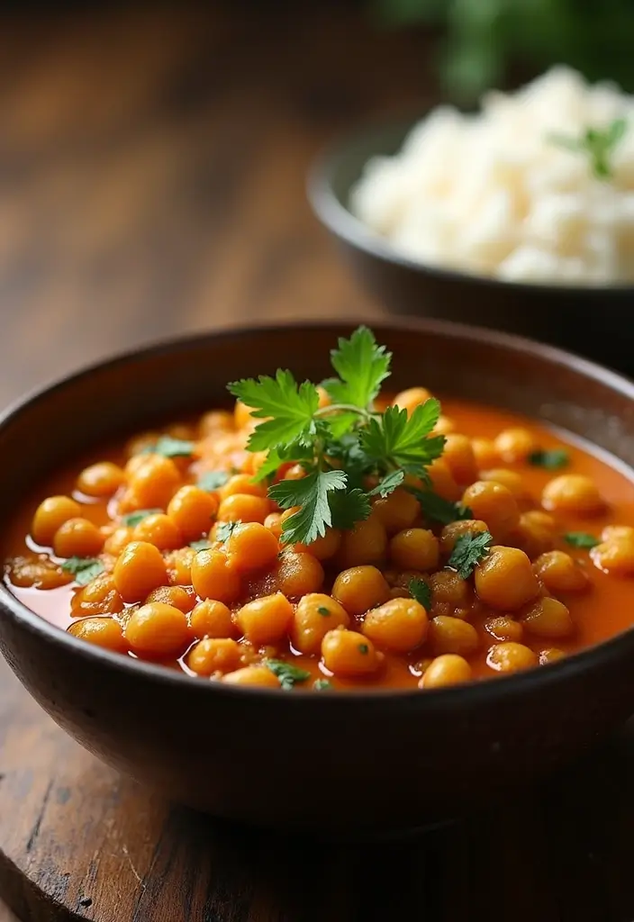 30 Easy Meal Prep Recipes with Few Ingredients for Busy People 34 30 Easy Meal Prep Recipes with Few Ingredients for Busy People - 6. Simple Chickpea Curry
