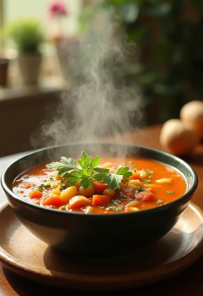 30 Easy Meal Prep Recipes with Few Ingredients for Busy People 44 30 Easy Meal Prep Recipes with Few Ingredients for Busy People - 8. Easy Vegetable Soup