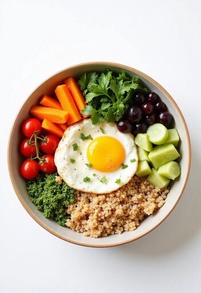 30 Egg White Breakfast Meal Prep Recipes Packed with Protein 54 30 Egg White Breakfast Meal Prep Recipes Packed with Protein - 10. Egg White Breakfast Bowl with Quinoa