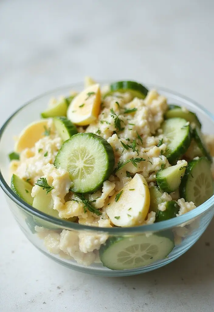 30 Egg White Breakfast Meal Prep Recipes Packed with Protein 142 30 Egg White Breakfast Meal Prep Recipes Packed with Protein - 26. Egg White and Cucumber Salad