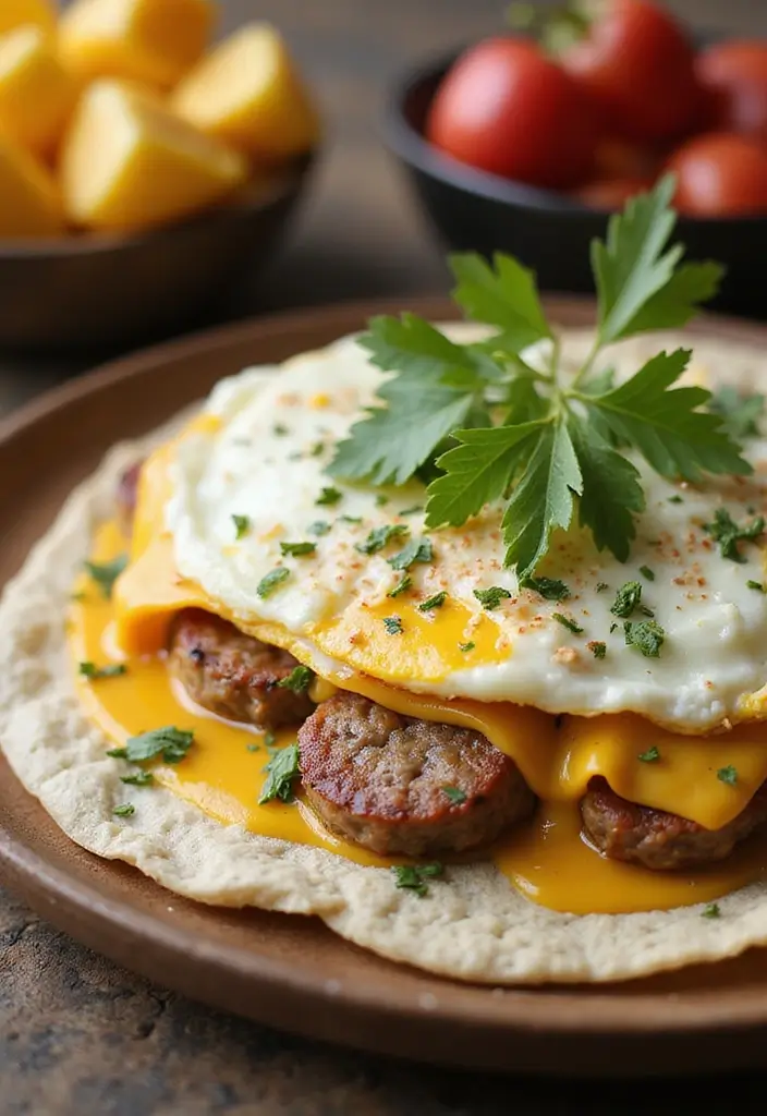 30 Egg White Breakfast Meal Prep Recipes Packed with Protein 145 30 Egg White Breakfast Meal Prep Recipes Packed with Protein - 27. Egg White and Turkey Sausage Wrap