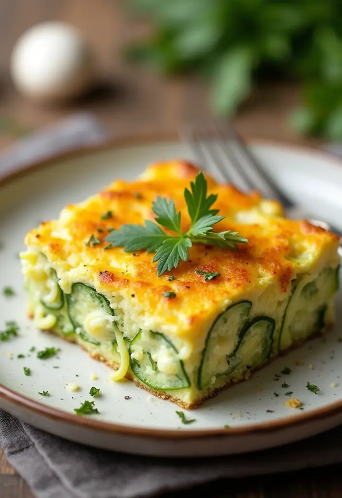 30 Egg White Breakfast Meal Prep Recipes Packed with Protein 44 30 Egg White Breakfast Meal Prep Recipes Packed with Protein - 8. Zucchini Noodle Egg White Casserole