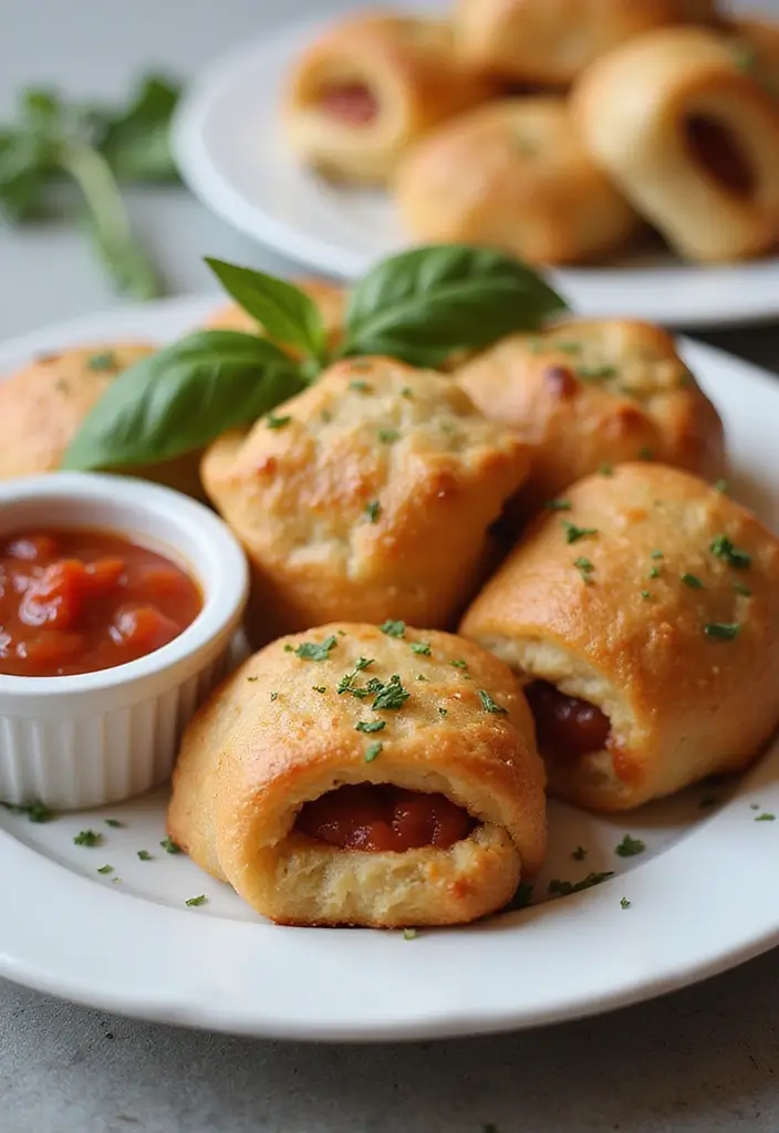 30 Frozen Food Meal Prep Recipes Perfect for Busy Weeks - 15. Homemade Pizza Rolls