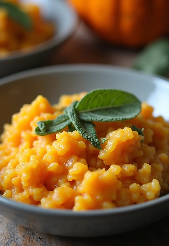 30 Frozen Food Meal Prep Recipes Perfect for Busy Weeks - 16. Butternut Squash & Sage Risotto