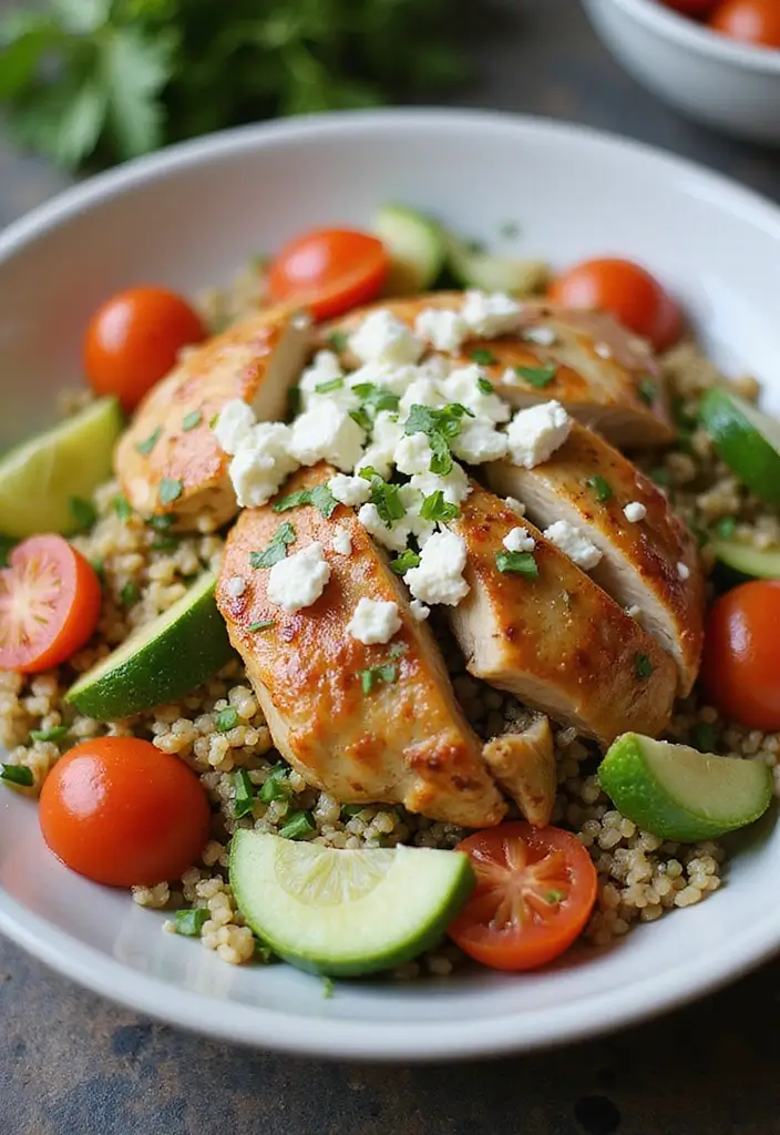 30 Frozen Food Meal Prep Recipes Perfect for Busy Weeks - 21. Greek Chicken Bowls
