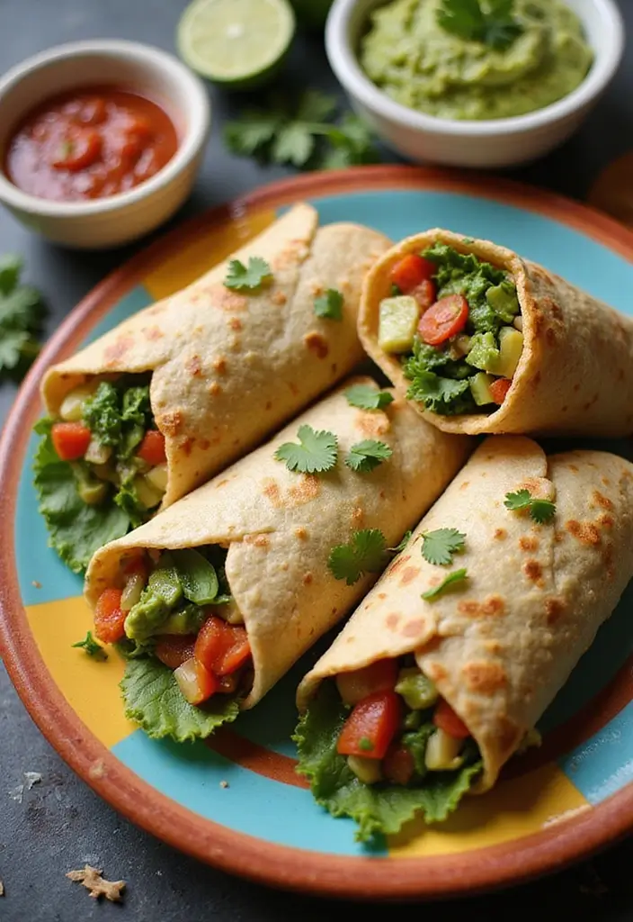 30 Frozen Food Meal Prep Recipes Perfect for Busy Weeks - 3. Veggie-Packed Burritos