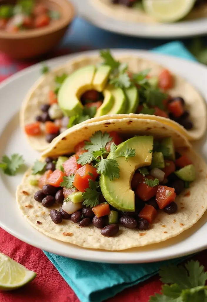 30+ Healthy Meal Prep on a Budget Recipes for Simple Clean Eating 111 30+ Healthy Meal Prep on a Budget Recipes for Simple Clean Eating - 21. Black Bean Tacos